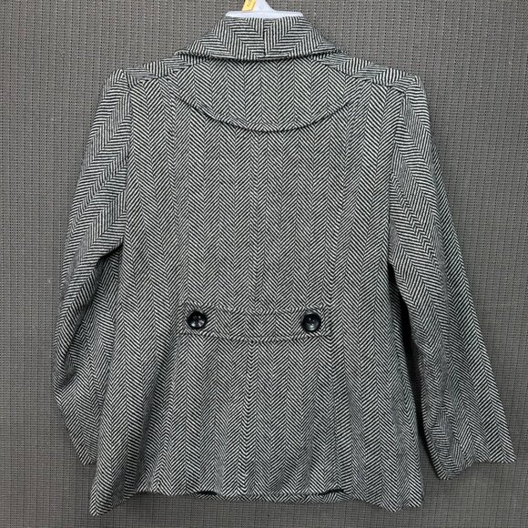 Rampage Womens Herringbone Peacoat Jacket M - Picture 3 of 10